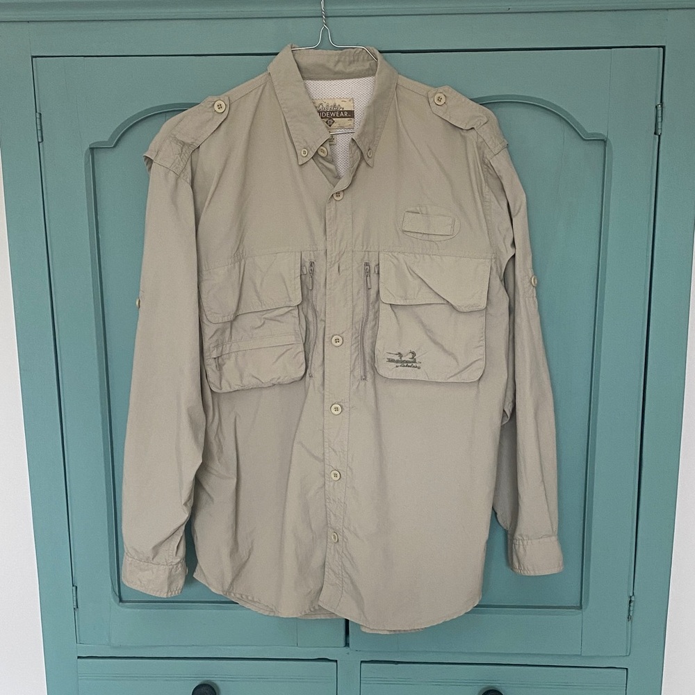 Cabela's Men's GuideWear Light Tan Shirt Jacket